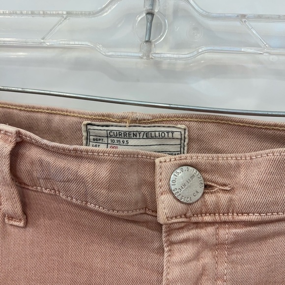 Current/elliott THE STILETTO SKINNY JEANS - ROSE DUST - Picture 10 of 11